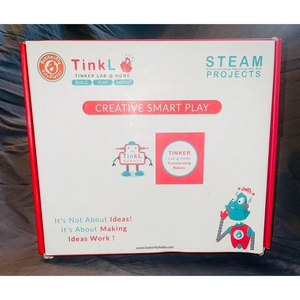 TinkL Creative Smart Play Robots: Steam Projects